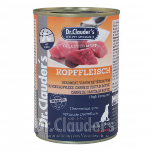 Dr.Clauder's  Selected meat PreBiotic Head Meat 6 x 400g